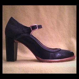 NWT Clarks Ellis Mae Heel 8.5M Black